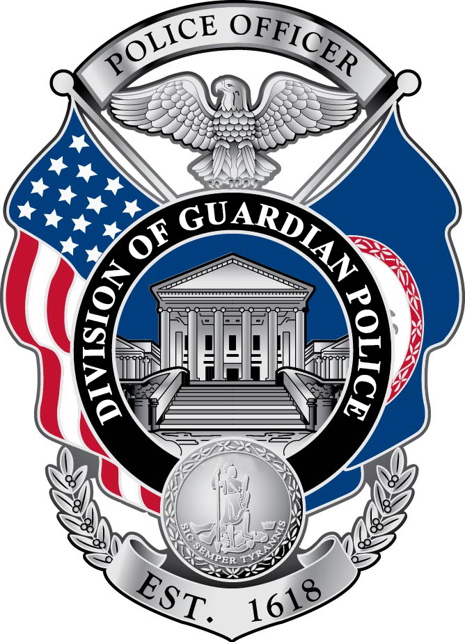 Division of Guardian Police E3 - Englishtown Badge